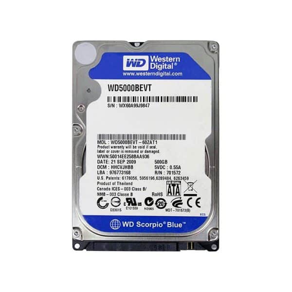 WD5000BEVT